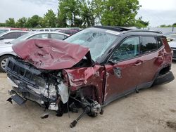 Salvage cars for sale at Bridgeton, MO auction: 2021 Jeep Compass Latitude