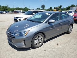 Salvage cars for sale at Bridgeton, MO auction: 2019 Hyundai Elantra SEL