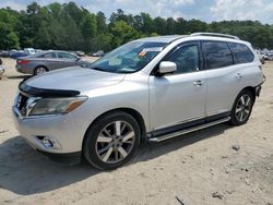 Salvage cars for sale at Seaford, DE auction: 2015 Nissan Pathfinder S