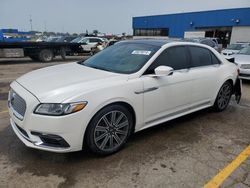 Lincoln salvage cars for sale: 2017 Lincoln Continental Reserve