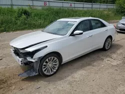 Salvage cars for sale at Davison, MI auction: 2019 Cadillac CTS Luxury