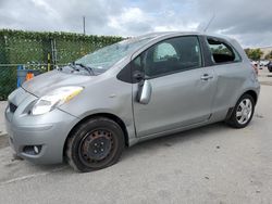 Toyota Yaris salvage cars for sale: 2010 Toyota Yaris