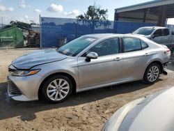 Salvage cars for sale from Copart Riverview, FL: 2020 Toyota Camry LE