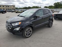 Ford salvage cars for sale: 2019 Ford Ecosport Titanium