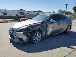 Vehiculos salvage en venta de Copart Sacramento, CA: 2015 Lexus IS 250