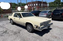 Cadillac Vehiculos salvage en venta: 1983 Cadillac Eldorado