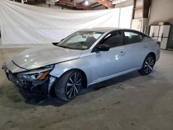 Salvage cars for sale at North Billerica, MA auction: 2022 Nissan Altima SR