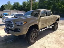 Salvage cars for sale at Hueytown, AL auction: 2017 Toyota Tacoma Double Cab