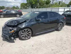 Toyota salvage cars for sale: 2022 Toyota Corolla SE