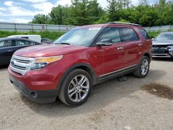 Ford Explorer salvage cars for sale: 2014 Ford Explorer XLT