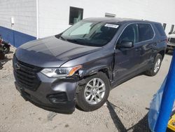 Salvage cars for sale at Farr West, UT auction: 2021 Chevrolet Traverse LS