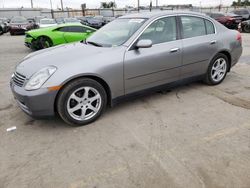 Salvage cars for sale at Los Angeles, CA auction: 2004 Infiniti G35