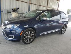 Salvage cars for sale at Cartersville, GA auction: 2017 Chrysler Pacifica Limited