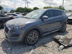 Salvage cars for sale at Columbus, OH auction: 2019 Hyundai Tucson Limited