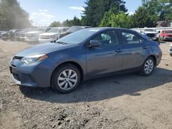 2016 Toyota Corolla L en venta en Finksburg, MD