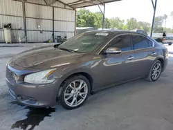 Vehiculos salvage en venta de Copart Cartersville, GA: 2012 Nissan Maxima S