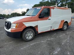 Salvage trucks for sale at Eight Mile, AL auction: 2021 Nissan NV 1500 S