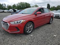 Salvage cars for sale at Portland, OR auction: 2018 Hyundai Elantra SEL