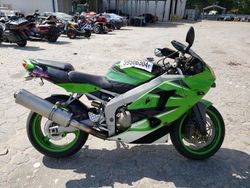 Salvage motorcycles for sale at Austell, GA auction: 2000 Kawasaki ZX600 J1