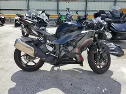 Salvage cars for sale from Copart Fort Pierce, FL: 2023 Kawasaki ZX636 K