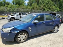 Salvage cars for sale at Waldorf, MD auction: 2008 Ford Focus SE