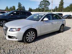 Vehiculos salvage en venta de Copart Graham, WA: 2009 Audi A4 Premium Plus