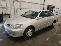 Toyota Vehiculos salvage en venta: 2005 Toyota Camry LE