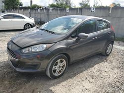 Salvage cars for sale at Opa Locka, FL auction: 2018 Ford Fiesta SE