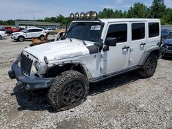 Salvage cars for sale at Memphis, TN auction: 2013 Jeep Wrangler Unlimited Sahara