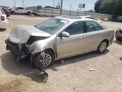 Salvage cars for sale at Oklahoma City, OK auction: 2014 Toyota Camry L