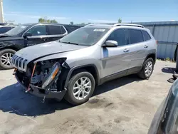 Salvage cars for sale at Kansas City, KS auction: 2017 Jeep Cherokee Latitude