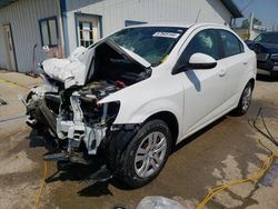 Salvage cars for sale at Pekin, IL auction: 2018 Chevrolet Sonic LS