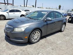 Salvage cars for sale at Van Nuys, CA auction: 2013 Chevrolet Cruze ECO