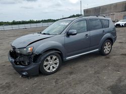 Salvage cars for sale at Fredericksburg, VA auction: 2011 Mitsubishi Outlander SE