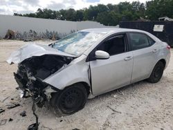 Toyota Corolla l salvage cars for sale: 2016 Toyota Corolla L