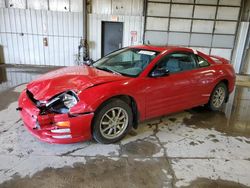 Mitsubishi Eclipse GS salvage cars for sale: 2001 Mitsubishi Eclipse GS