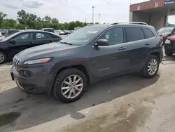 Salvage cars for sale at Fort Wayne, IN auction: 2015 Jeep Cherokee Limited