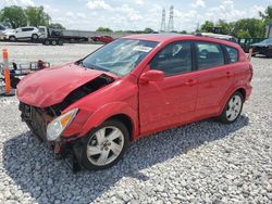 Salvage cars for sale at Barberton, OH auction: 2005 Pontiac Vibe