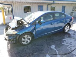 Honda salvage cars for sale: 2013 Honda Civic LX