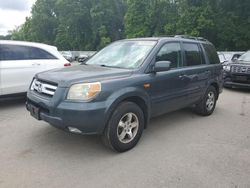 Salvage cars for sale at Glassboro, NJ auction: 2006 Honda Pilot EX