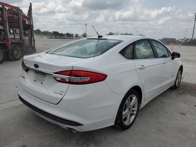 2018 Ford Fusion SE Hybrid