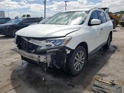 Nissan salvage cars for sale: 2014 Nissan Pathfinder S