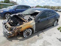 Salvage cars for sale from Copart Orlando, FL: 2020 Toyota Camry LE