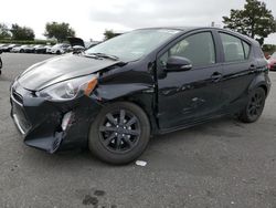 Toyota Prius salvage cars for sale: 2016 Toyota Prius C