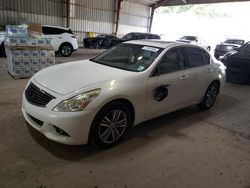 Salvage cars for sale at Greenwell Springs, LA auction: 2012 Infiniti G25 Base