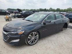 Salvage cars for sale from Copart Houston, TX: 2021 Chevrolet Malibu LT