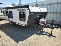 Salvage trucks for sale at San Martin, CA auction: 2013 Trmc BT&MTR&TRL