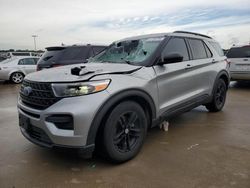 Salvage cars for sale at Wilmer, TX auction: 2020 Ford Explorer XLT