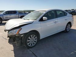 Vehiculos salvage en venta de Copart Grand Prairie, TX: 2014 Nissan Sentra S