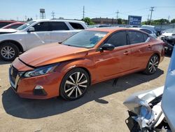 Salvage cars for sale at Dyer, IN auction: 2020 Nissan Altima SR